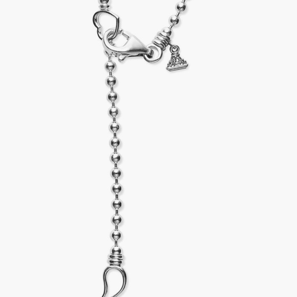 Lagos Sterling Silver Love Knot Pendant Necklace - Picture 6 of 12